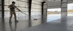 polyaspartic garage floor Edmonton